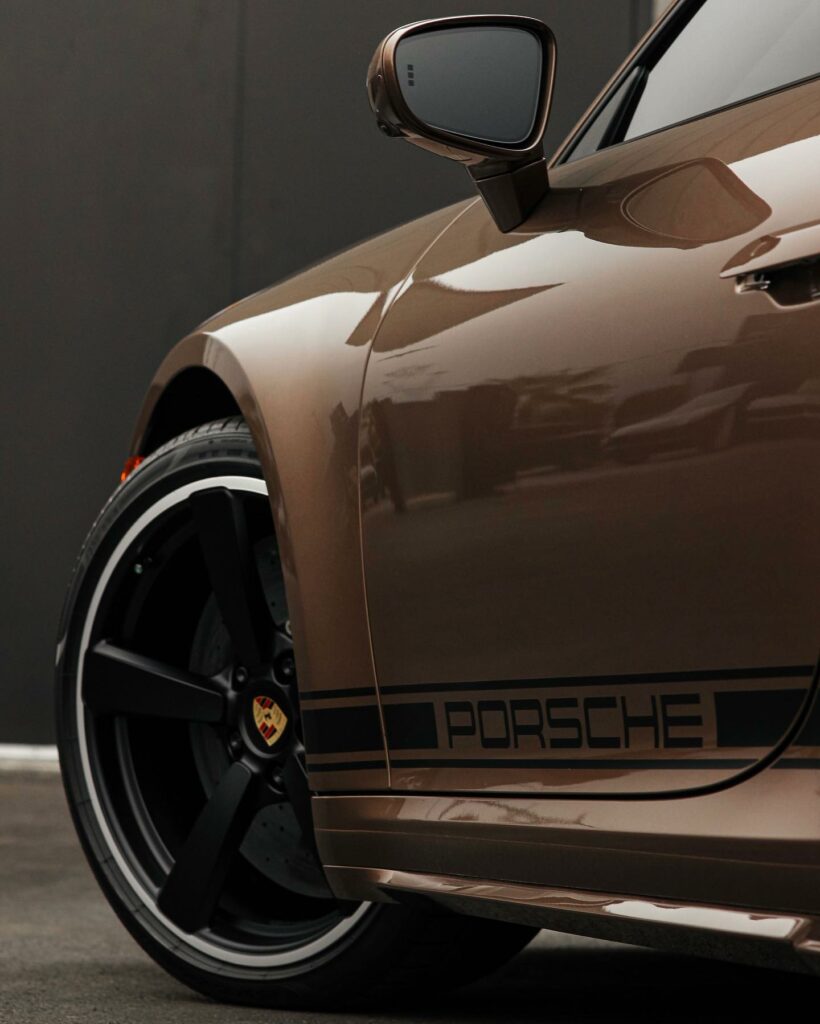 Porsche Of The Day PTS Copper Brown Metallic Porsche 992 Turbo S