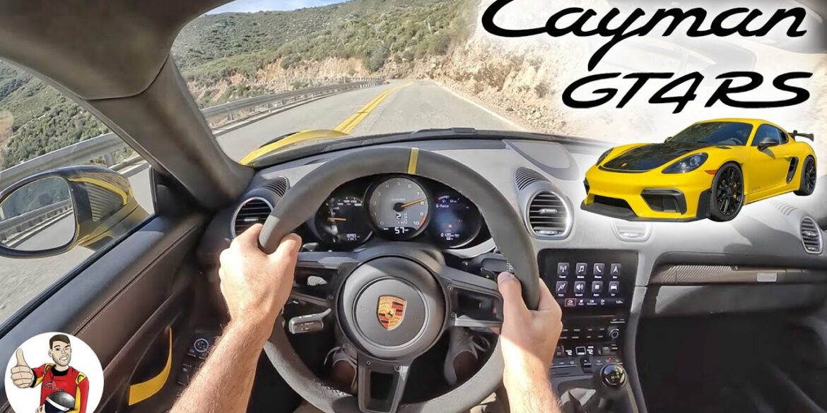 2022 Porsche 718 Cayman GT4 RS POV Drive Review