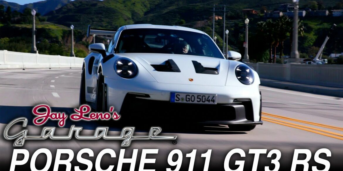 Watch Jay Leno Have Some Fun With The 2023 Porsche 911 GT3 RS!