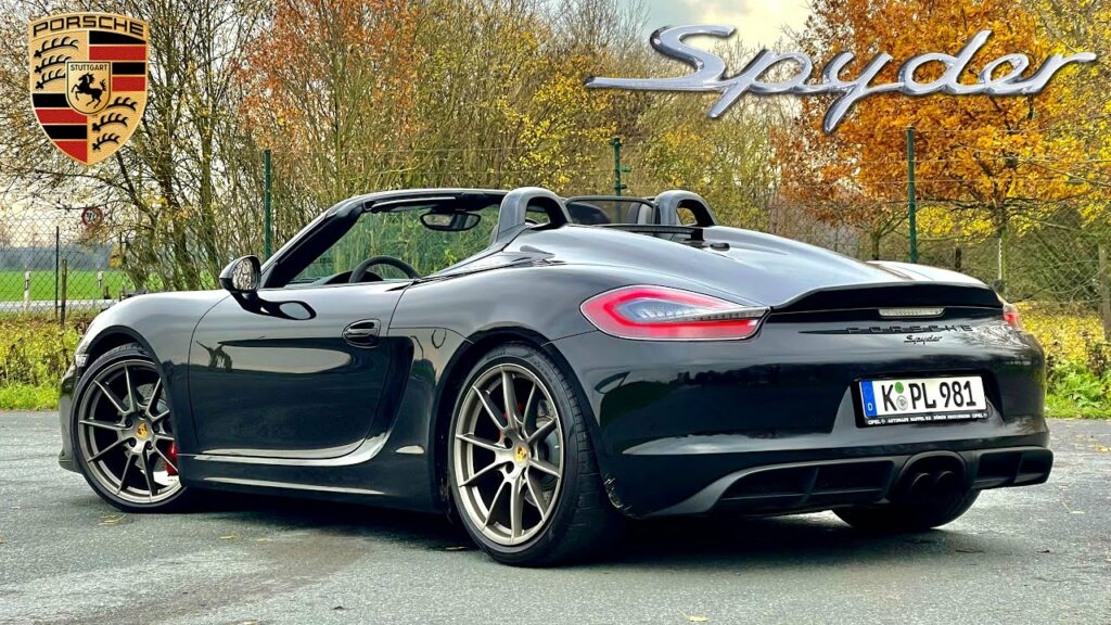 AutoTopNL Reviews The 981 Boxster Spyder