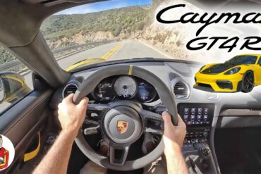 2022 Porsche 718 Cayman GT4 RS POV Drive Review