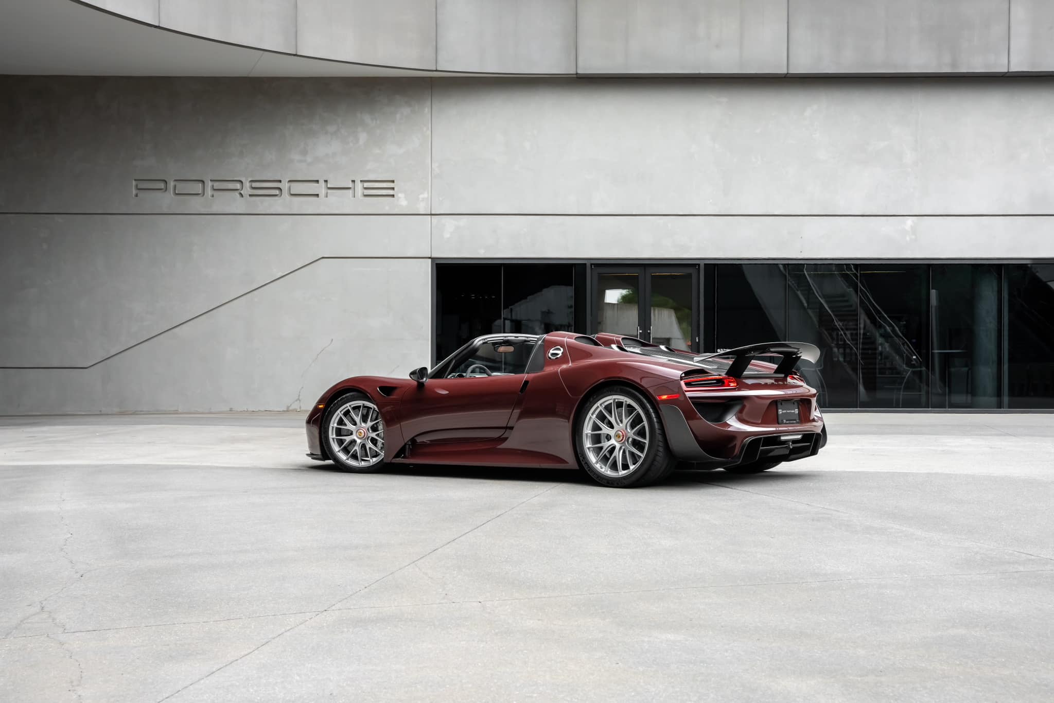 Porsche Of The Day: PTS Burgundy Porsche 918 Spyder