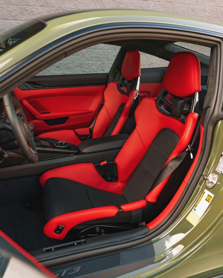 Porsche Of The Day Nato Olive Porsche 911 (992) GT3 Touring