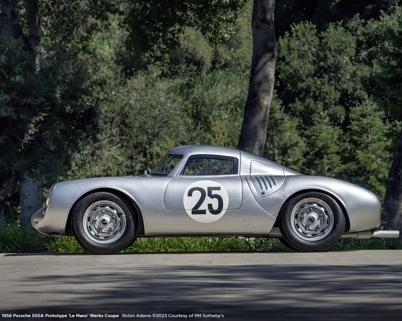 1/43 Porsche 550 a Coupe Le Mans 1956 Vroom a Coller Et a Peindre