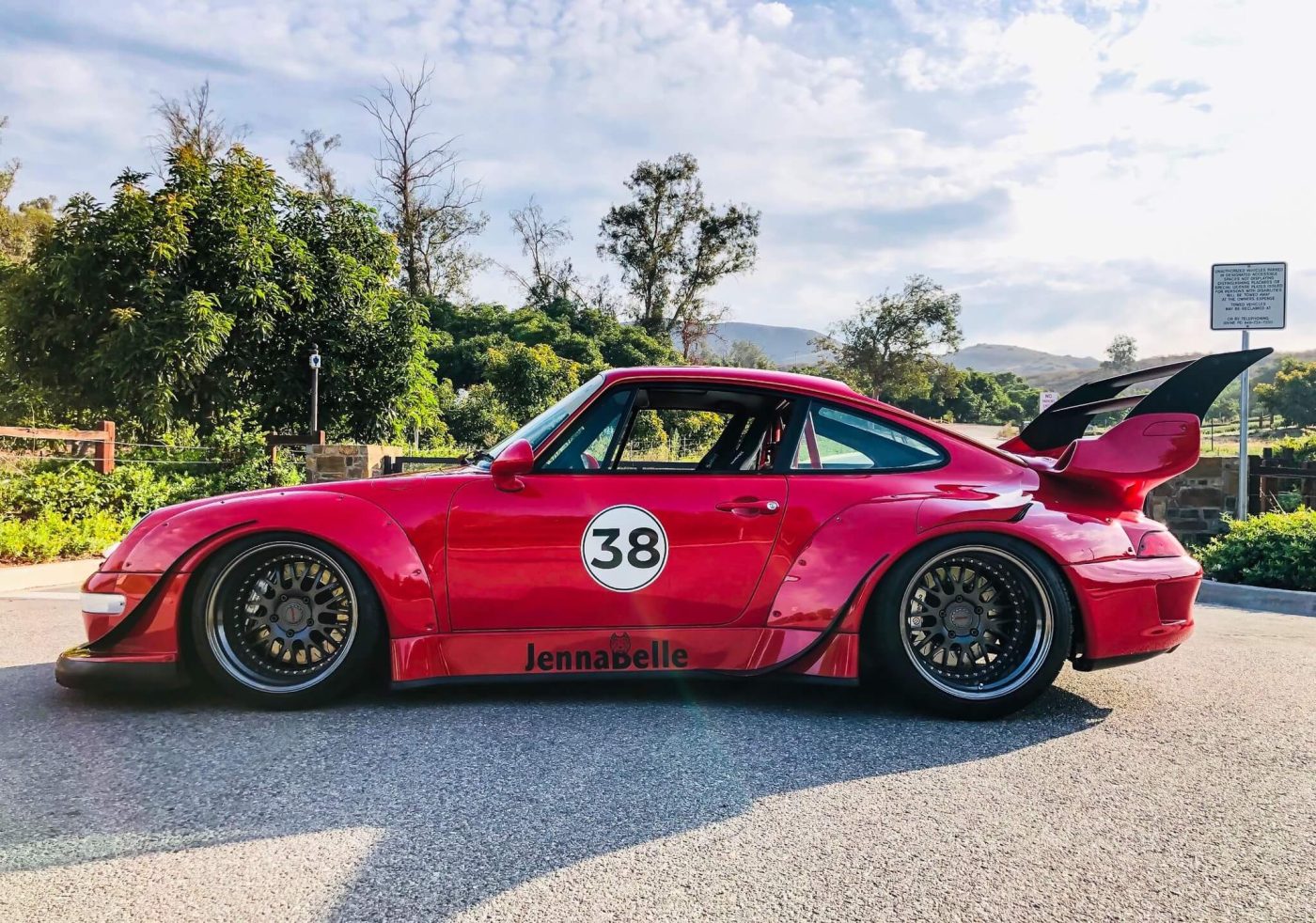Red Proche Rwb Porsche Of The Day: 1995 Porsche 993 RWB