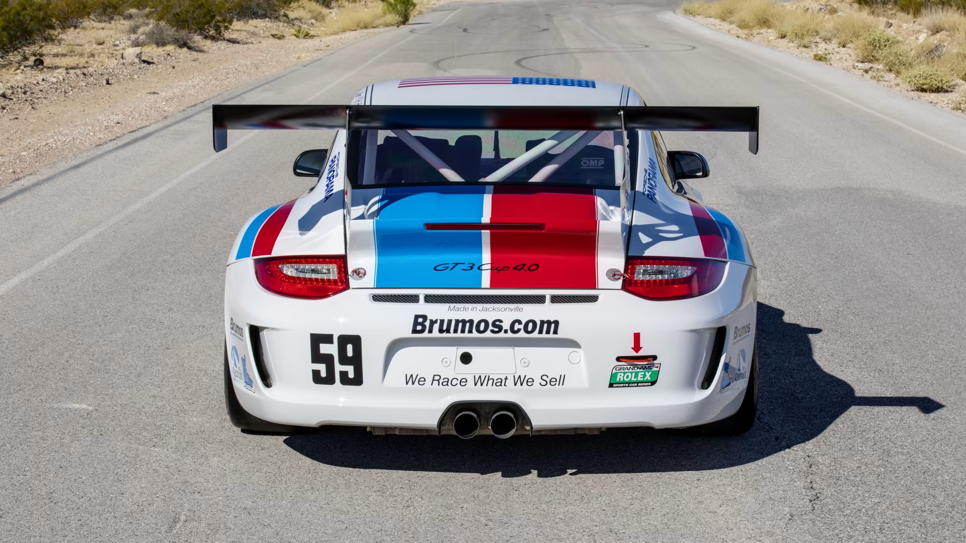 2012 Porsche 911 GT3 Cup 4.0 Brumos Edition