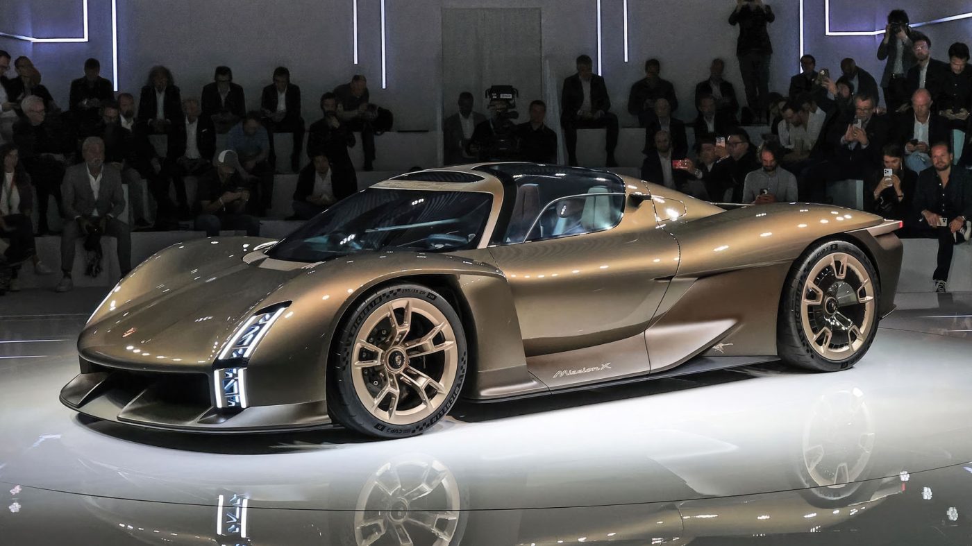 The development of Porsche's Mission X