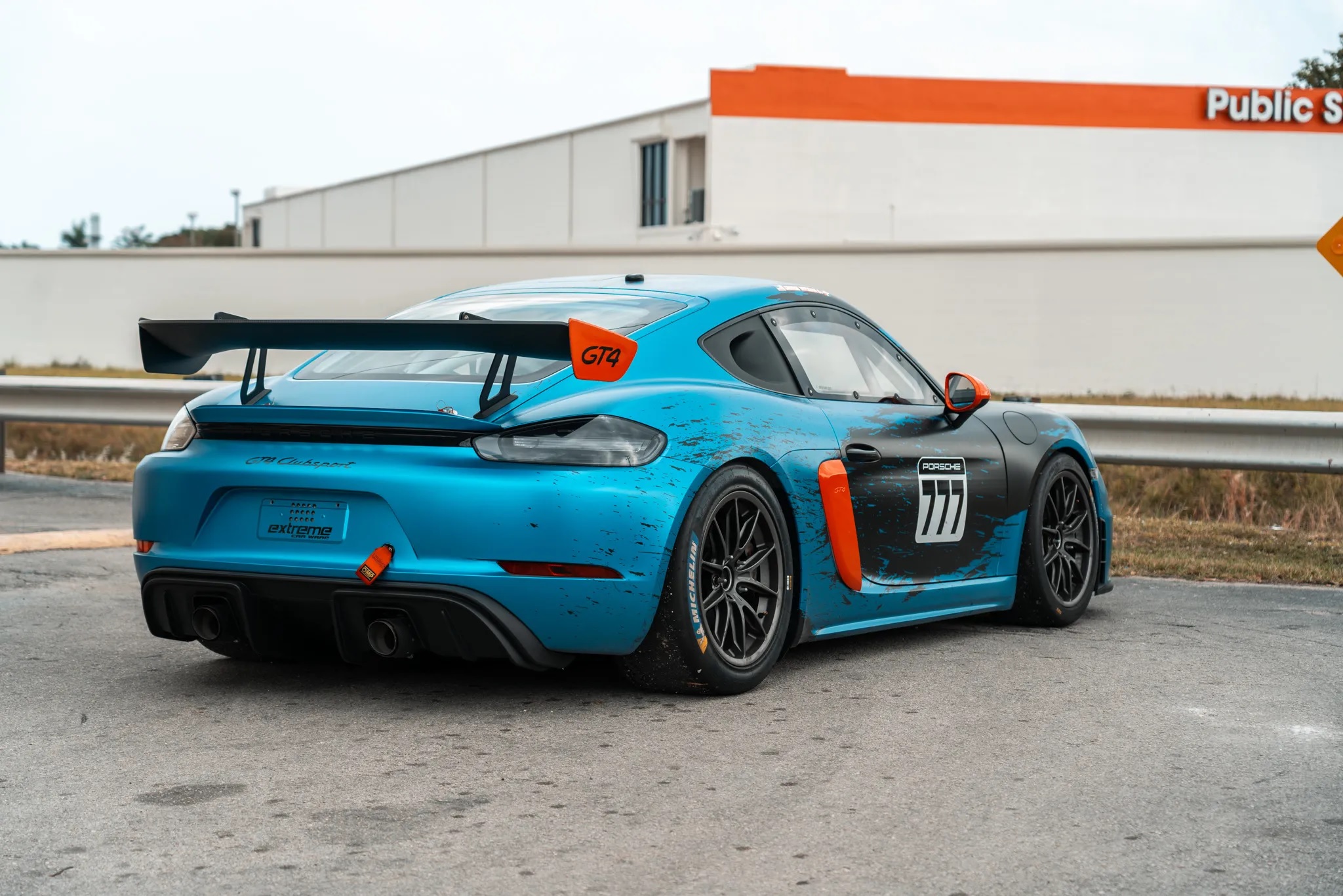 2020 Porsche 718 Cayman GT4 Clubsport Trackday