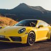 Yellow Porsche 911