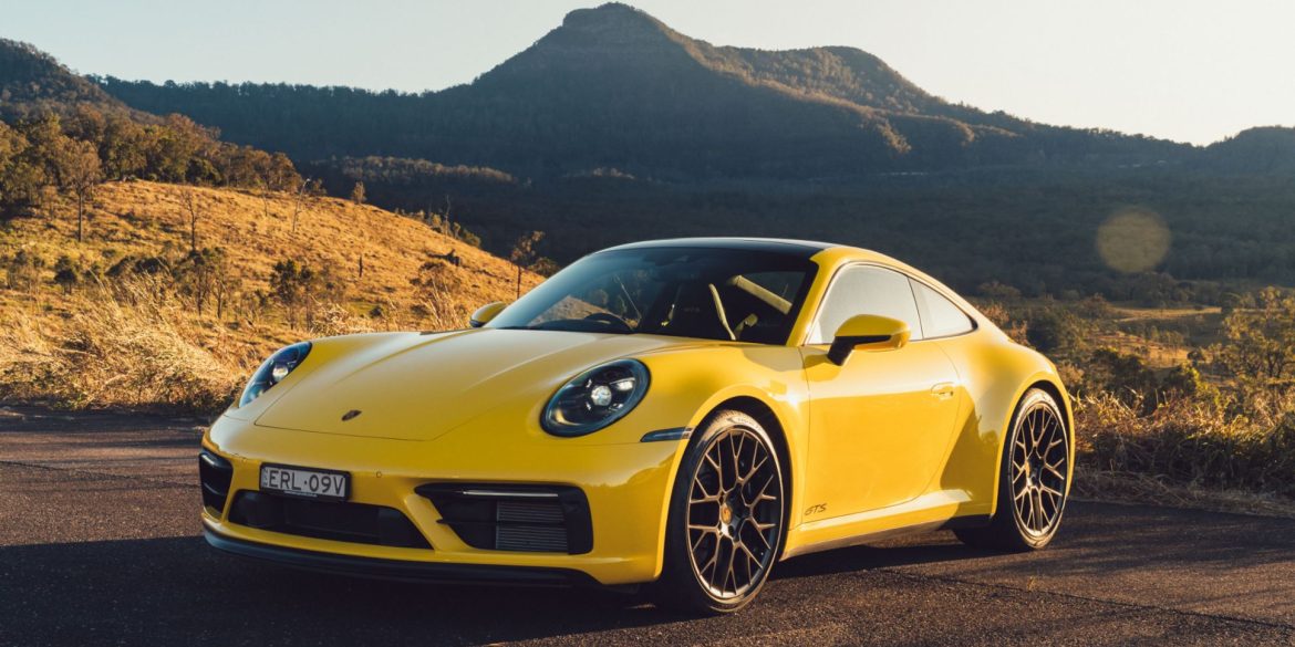 Yellow Porsche 911