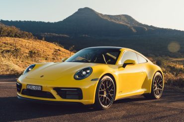 Yellow Porsche 911