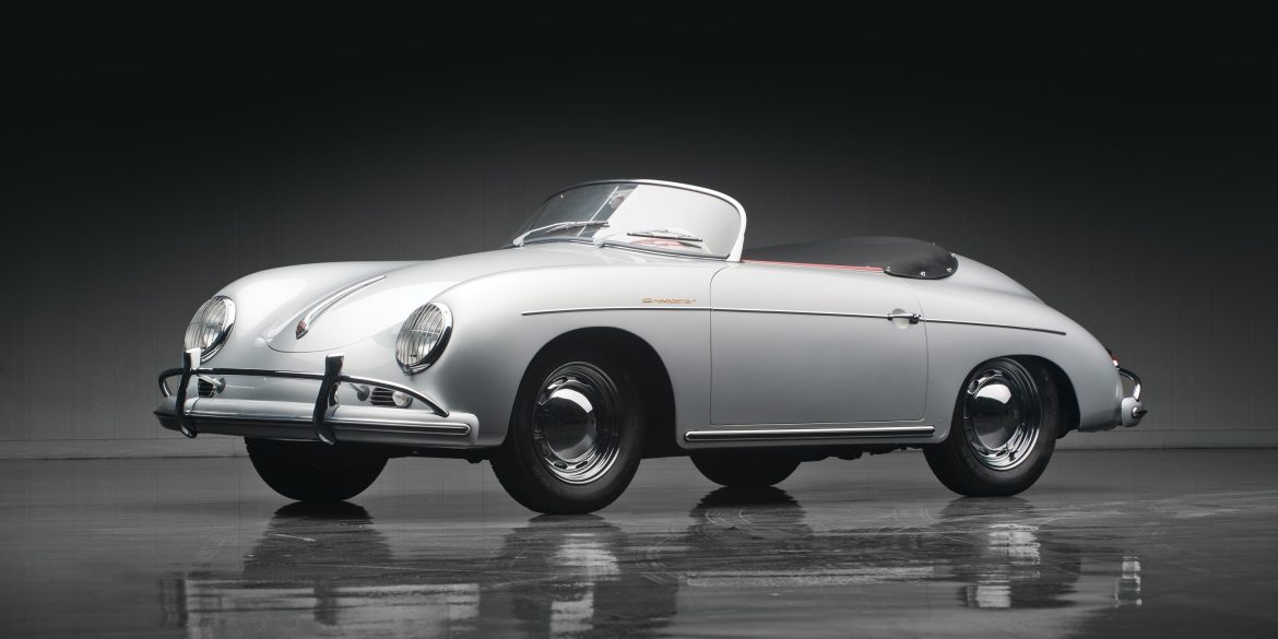 1958 Porsche 356A 1600 Speedster by Reutter Darin Schnabel ©2013 Courtesy of RM Auctions