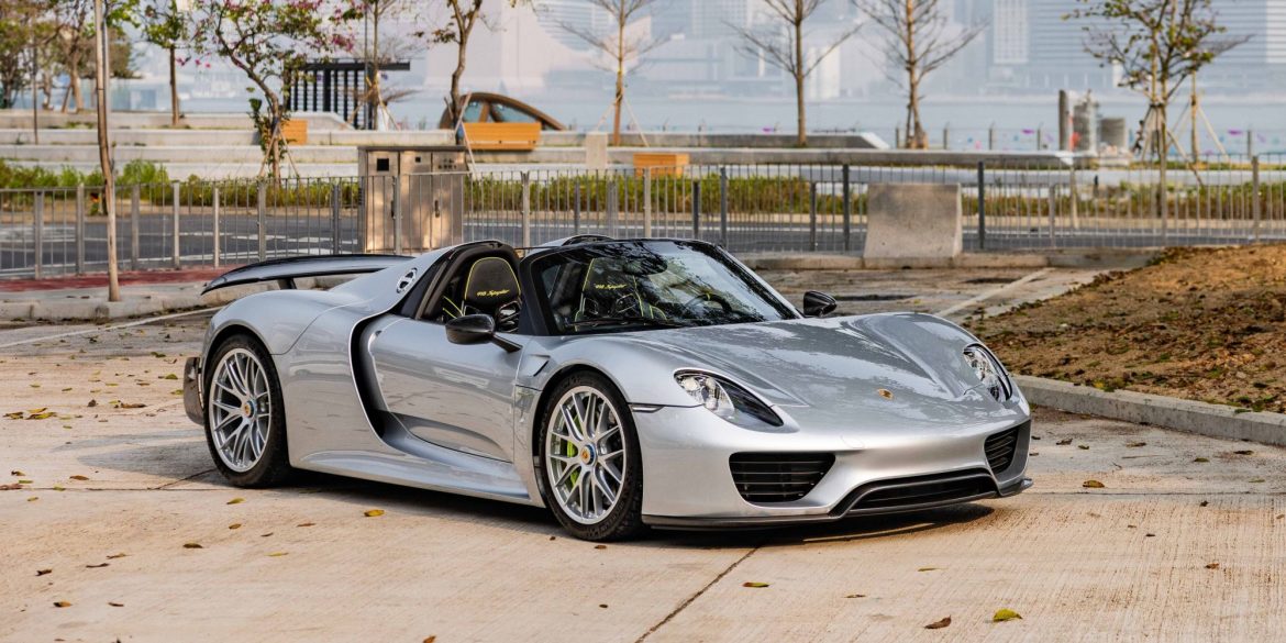 Porsche 918 ‘Weissach’ Spyder