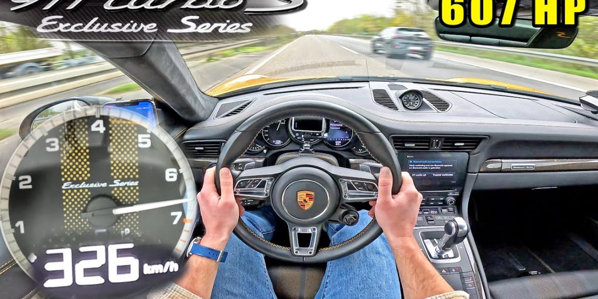 Watch The Porsche 911 Turbo S Exclusive Series Go All Out On Autobahn