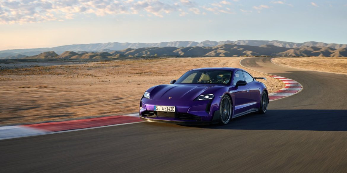 2024 Porsche Taycan Turbo GT with Wiessach Package