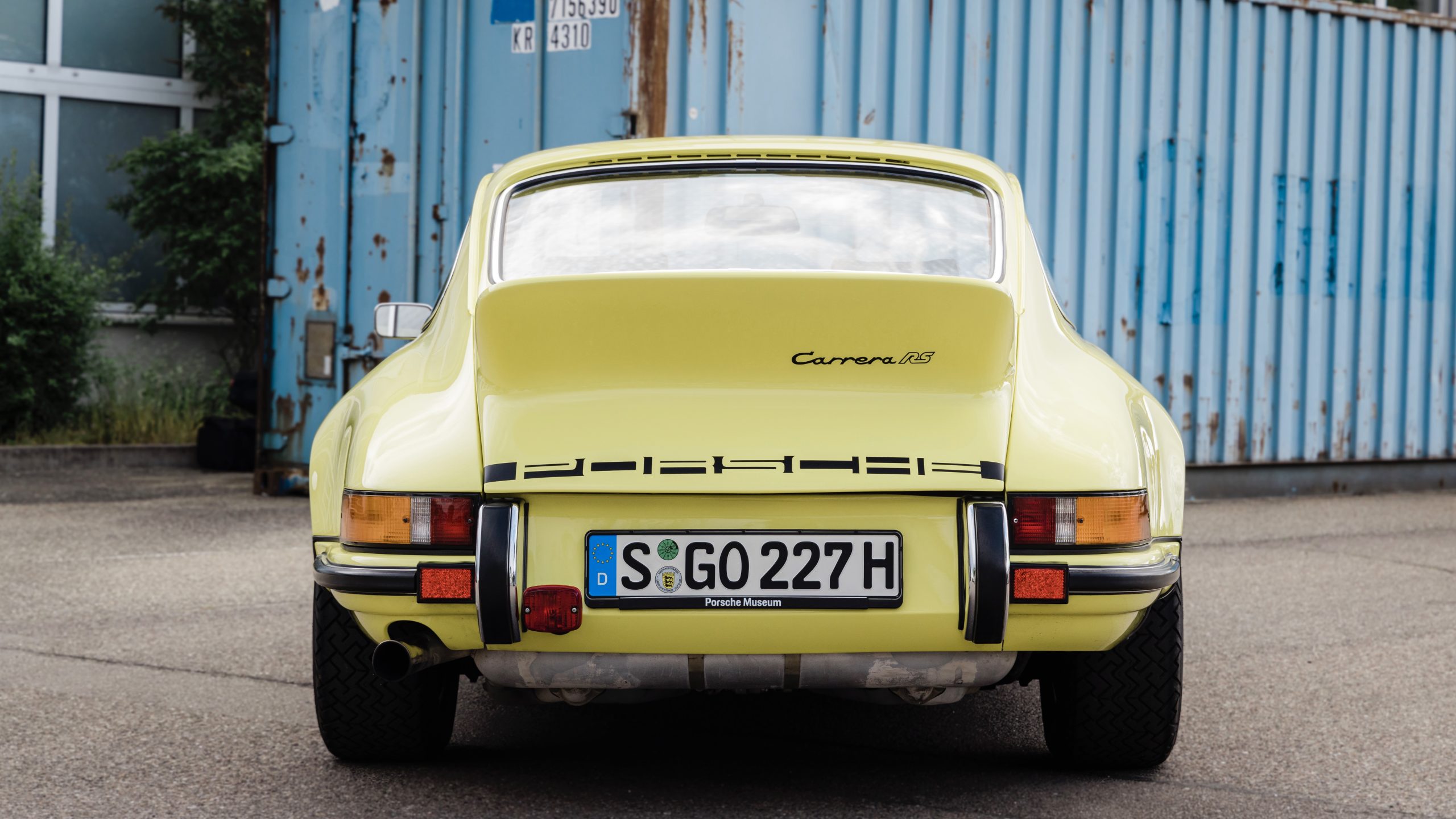 911 Carrera RS 2.7 rear