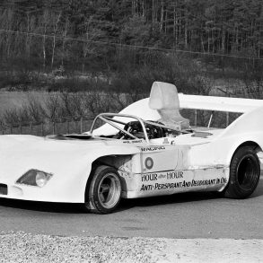 Porsche 908/03 Turbo Spyder undergoing testing in 1975. © Corporate Archives Porsche AG