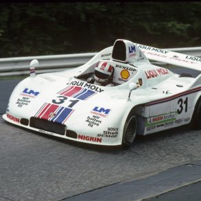 Nürburgring 1000 Km, 25 May 1980: Jürgen Barth and Rolf Stommelen (in the car) won the race overall in the No. 31 908/03 Turbo. © Corporate Archives Porsche AG