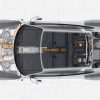 Cutaway of the Porsche Taycan's powertrain