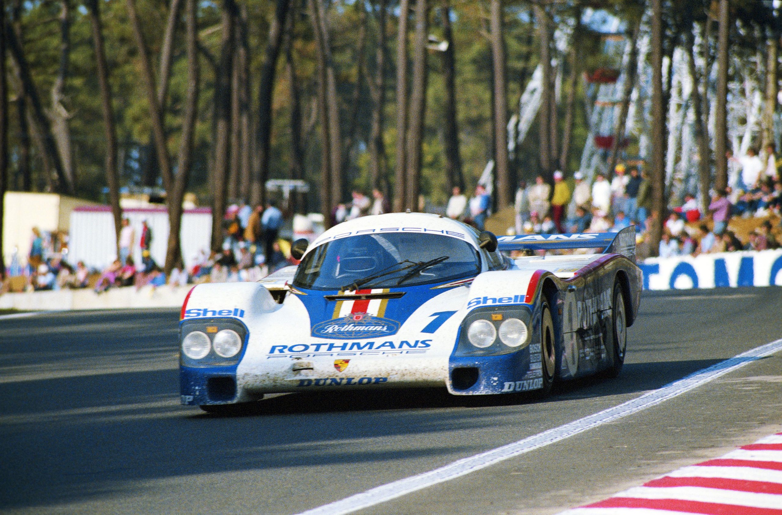 Le Mans 24 Hours, 19-20 June 1982: On the way to their 1982 Le Mans victory Jacky Ickx/Derek Bell bettered their previous year’s lap total by adding an extra five laps (both years were run in favourably dry and warm weather), posting a distance of 4,899.086 kilometres at an average speed of 204.129 km/h. Despite these improved figures, the Porsche team had to run a closely calculated race as the fuel restrictions were ever-present in the minds of the team’s management. © Corporate Archives Porsche AG