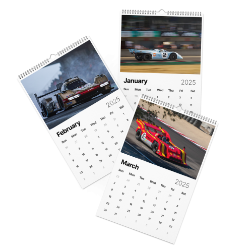 Introducing Our AllNew 2025 Porsche Calendars