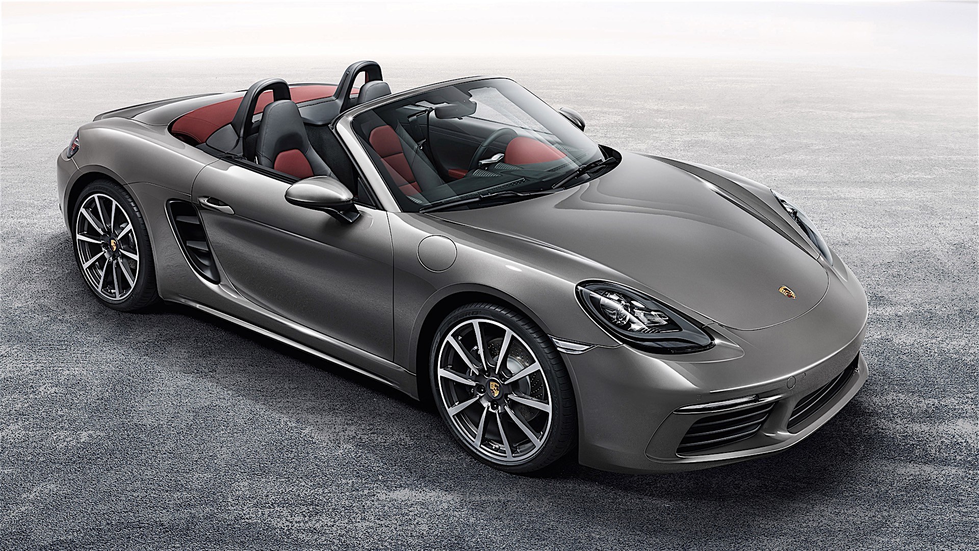 Spark ディーラー品Porsche Boxster e プロトシルバー Spark