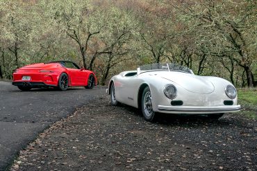 1953-Porsche-356-America-Speedster-vs-2019-Porsche-Speedster-