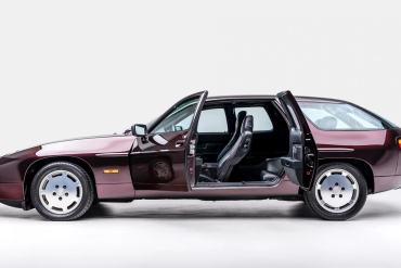 Side view of a Porsche 928 H50 concept