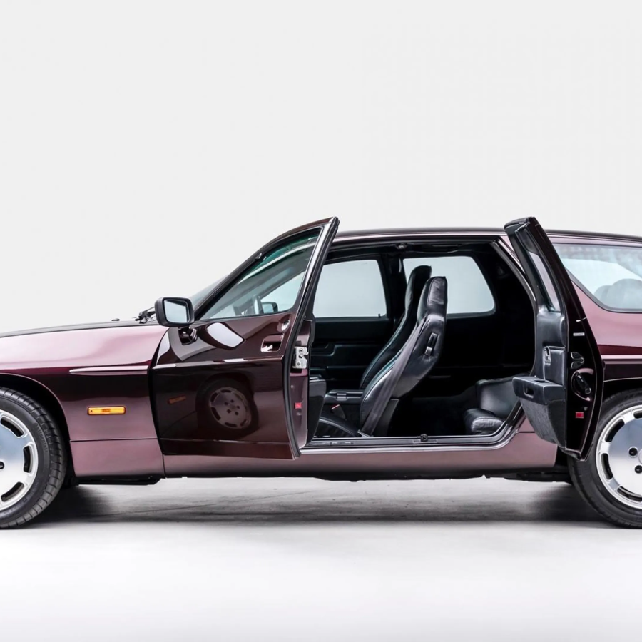 Side view of a Porsche 928 H50 concept