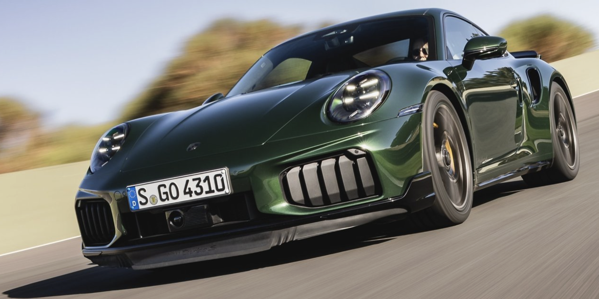 porsche turbo s green