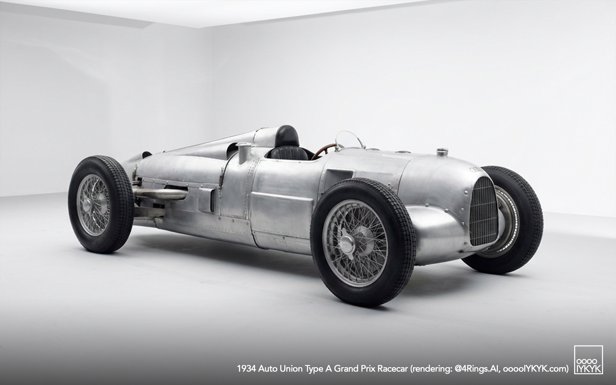 The Auto Union Type A was the first full realization of Ferdinand Porsche’s radical P-Wagen concept and one of the most unconventional Grand Prix cars of its era. Introduced for the 1934 season, it placed its supercharged sixteen-cylinder engine behind the driver, giving the car extraordinary power and a layout unlike the front-engined machines fielded by most rivals. That design made the Type A both innovative and notoriously demanding to drive, but it also established the basic formula that would define Auto Union’s early Silver Arrows. In many ways, it marked the moment Porsche’s experimental racing ideas became a headline-making reality.
