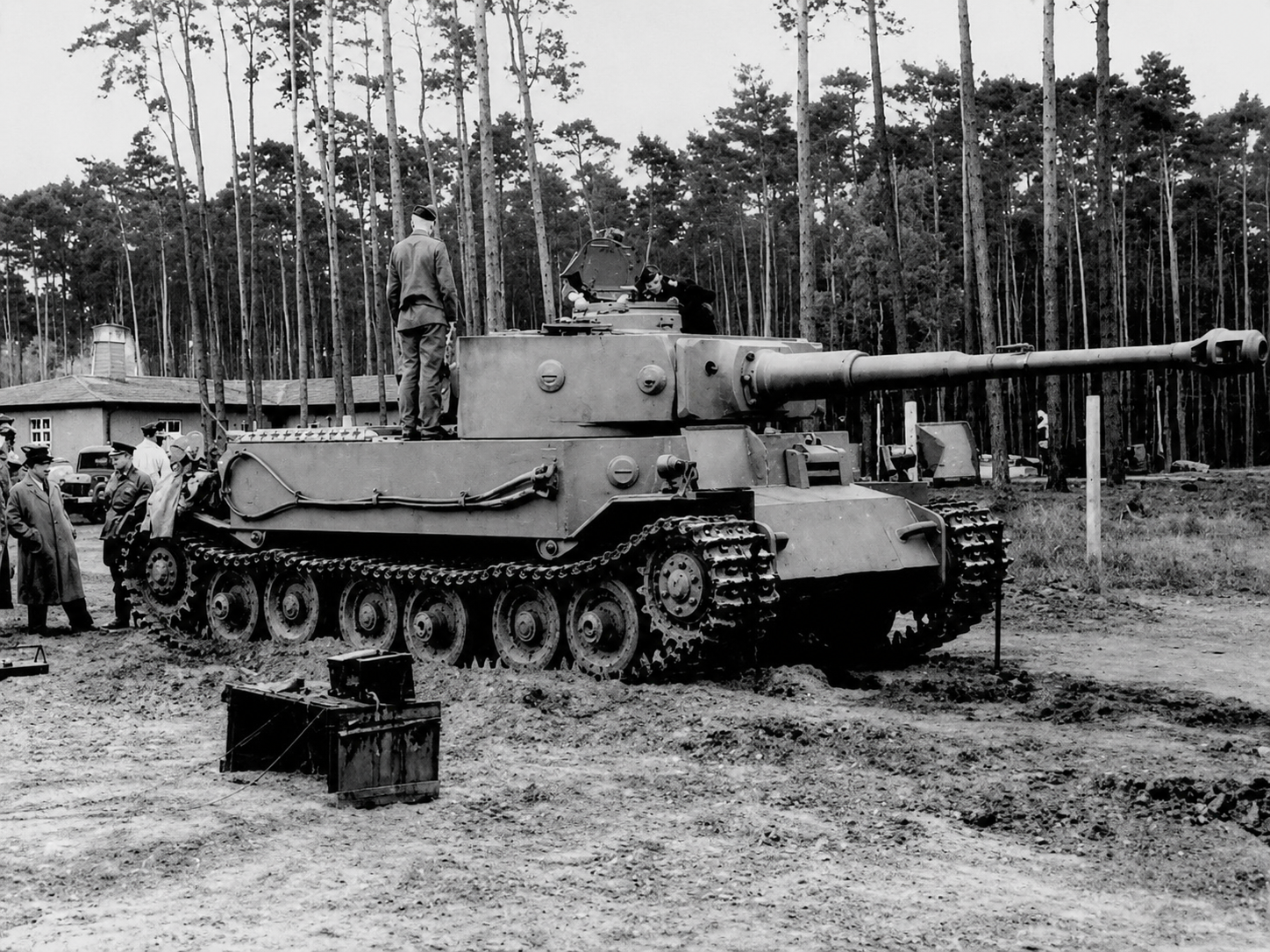 At the Battle of Kursk in July 1943, Porsche’s rejected Tiger chassis entered combat in a new form as the Ferdinand heavy tank destroyer. Its greatest strengths were the long-range accuracy and exceptional penetration of its 8.8-centimeter Pak 43 gun, combined with frontal armor that was extremely difficult for most Soviet anti-tank weapons to defeat. When positioned correctly and supported by other units, the Ferdinand could engage enemy armor with devastating effectiveness. Its weaknesses became equally clear during the offensive: immense weight, limited mobility, poor visibility, mechanical unreliability, and the difficulty of recovering disabled vehicles turned mines, broken tracks, and drivetrain failures into potentially permanent losses. Early Ferdinands also lacked a hull-mounted machine gun, leaving them dangerously exposed to infantry at close range and demonstrating that formidable armor and firepower could not compensate for inadequate support, mobility, and battlefield awareness.