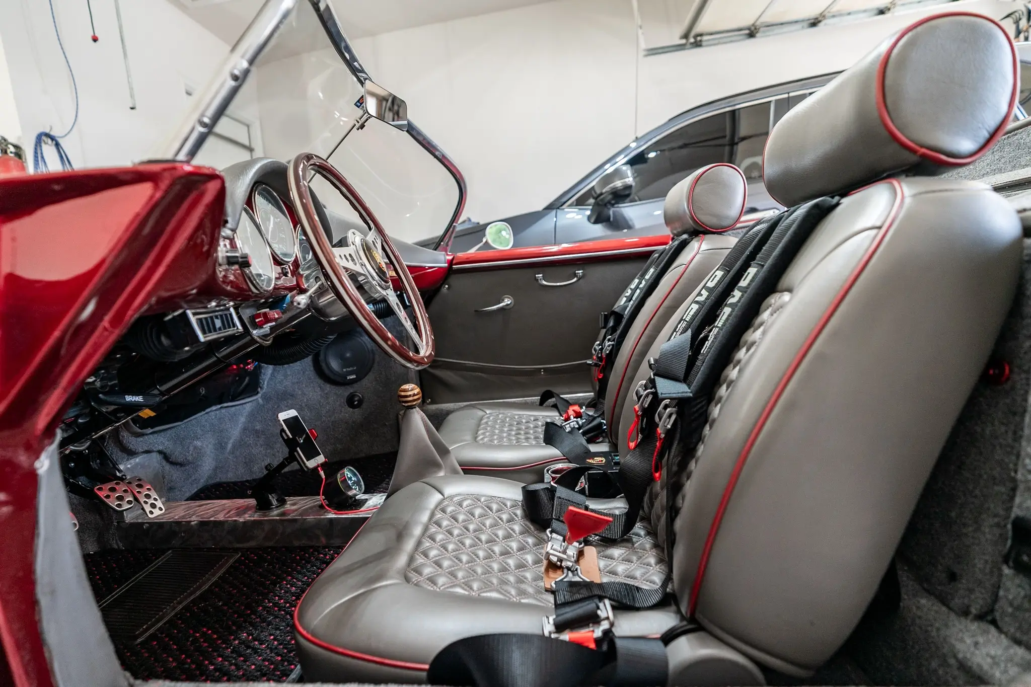Load larger image of Subaru-Powered Porsche 356A Speedster Replica Mid-Engine Turbocharged - Stuttcars Classified