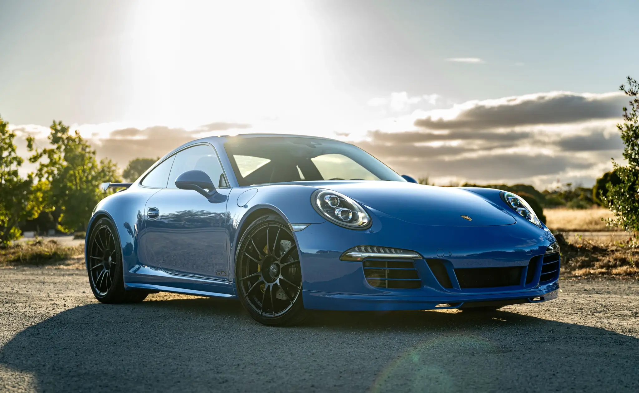 Load larger image of PTS Voodoo Blue 2016 Porsche 991 Carrera GTS Aerokit - Stuttcars Classified