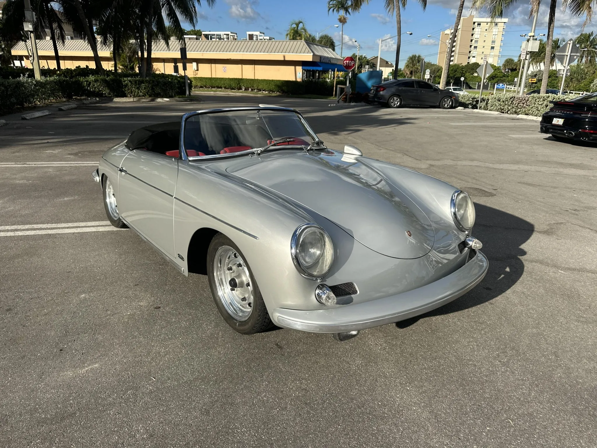 Load larger image of 2.1L-Powered 1961 Porsche 356B Roadster - Stuttcars Classified