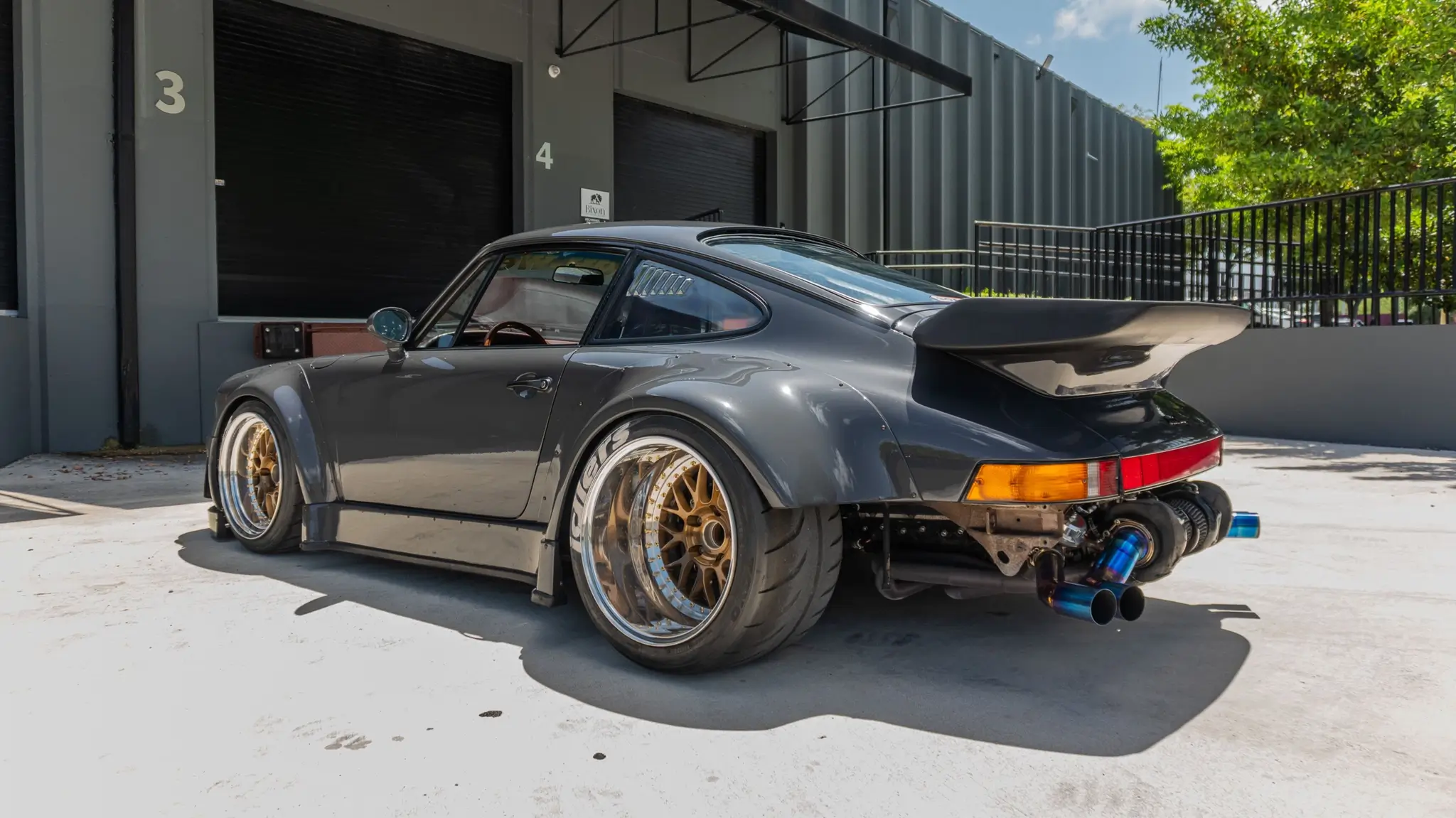 Load larger image of Twin-Turbo 1988 Porsche 911 Carrera Coupe RWB Widebody - Stuttcars Classified