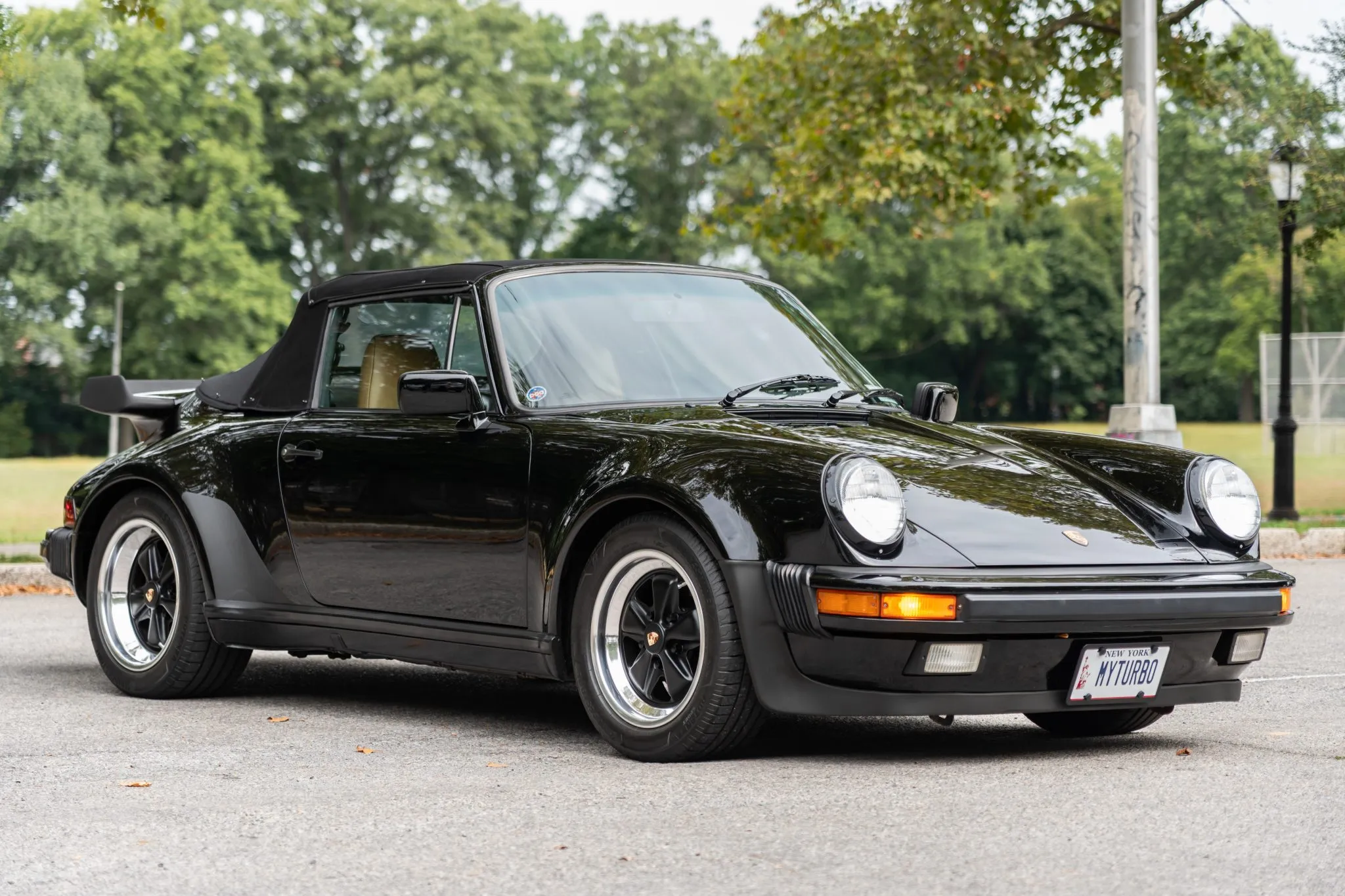 Load larger image of 1989 Porsche 911 Turbo Cabriolet - Stuttcars Classified