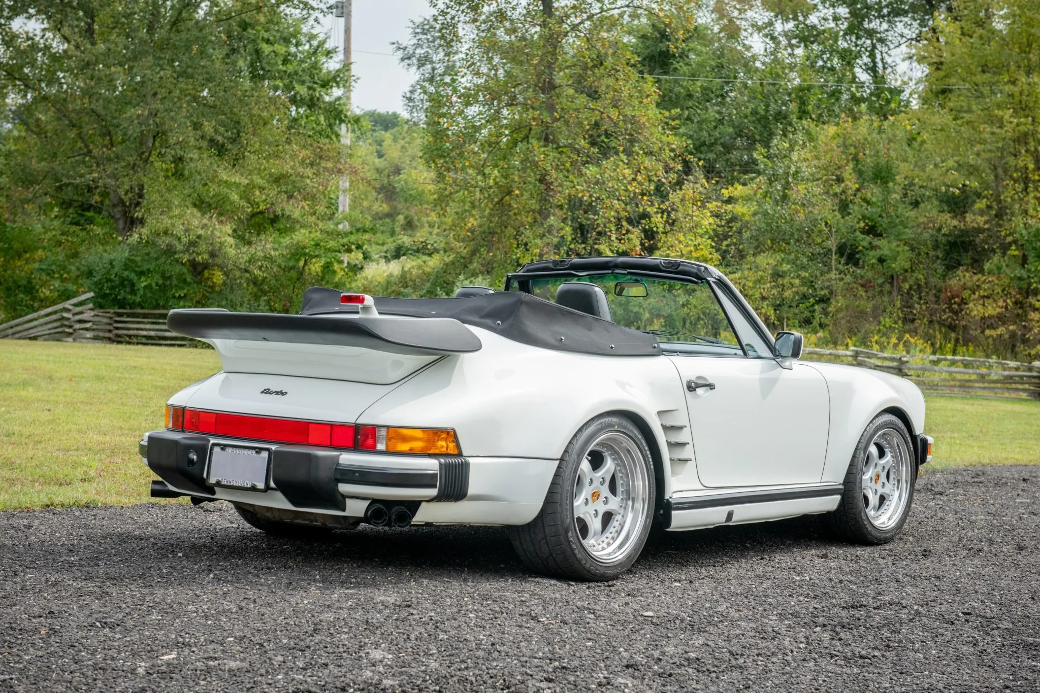 Load larger image of 1989 Porsche 911 Turbo Cabriolet - Stuttcars Classified