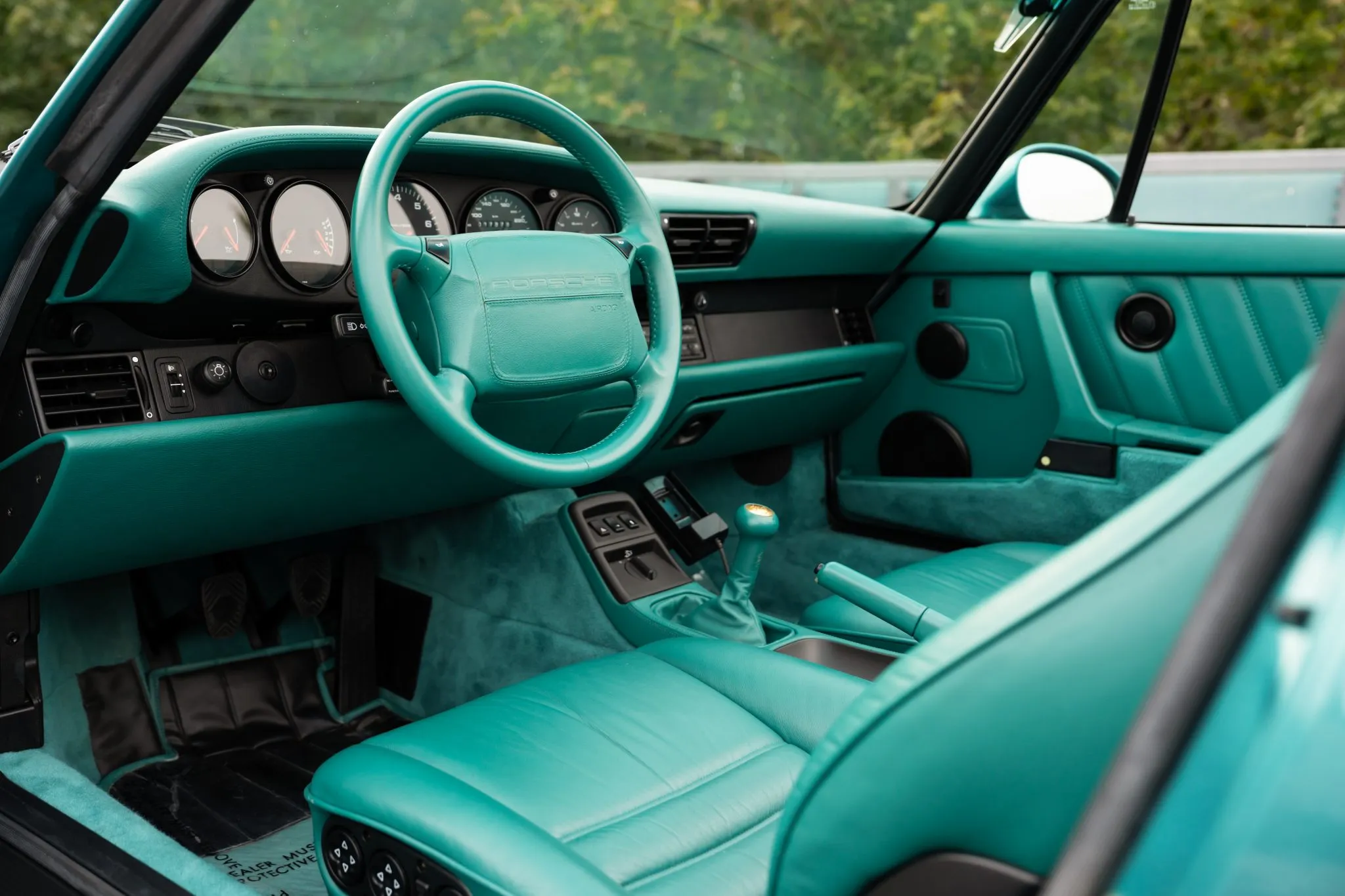 Load larger image of RoW 1993 Porsche 911 Carrera 2 Works Turbo Look Cabriolet - Stuttcars Classified