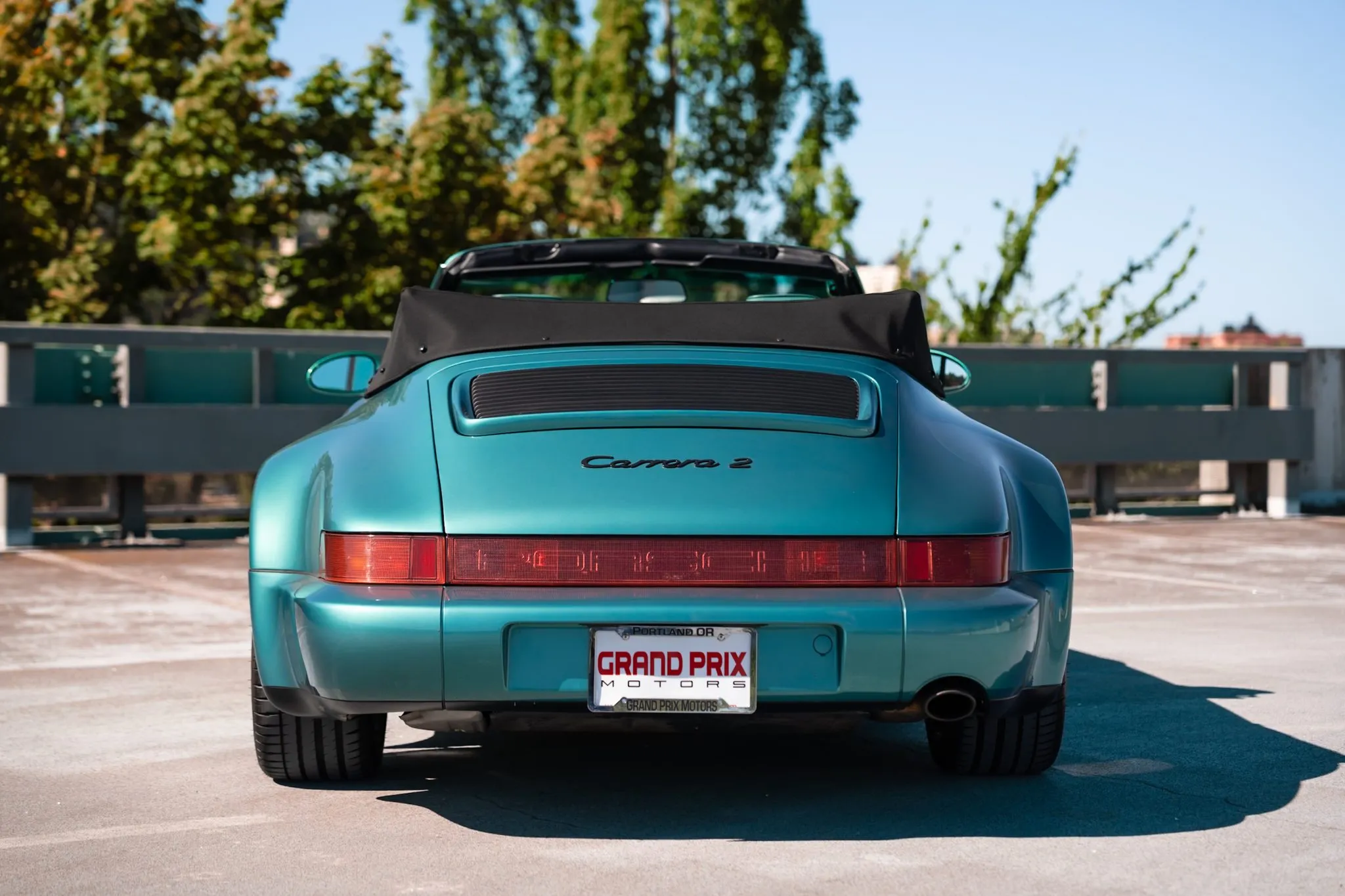 Load larger image of RoW 1993 Porsche 911 Carrera 2 Works Turbo Look Cabriolet - Stuttcars Classified