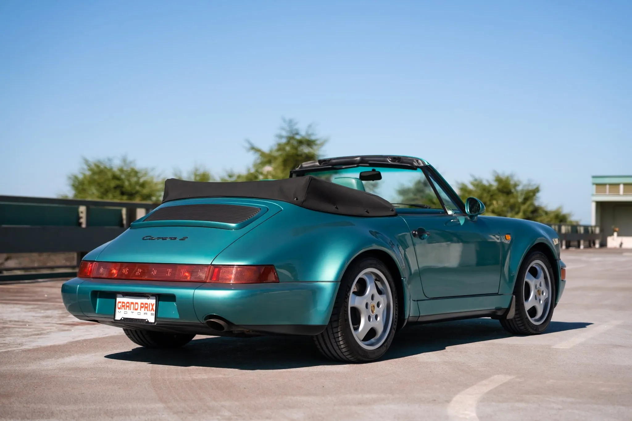 Load larger image of RoW 1993 Porsche 911 Carrera 2 Works Turbo Look Cabriolet - Stuttcars Classified