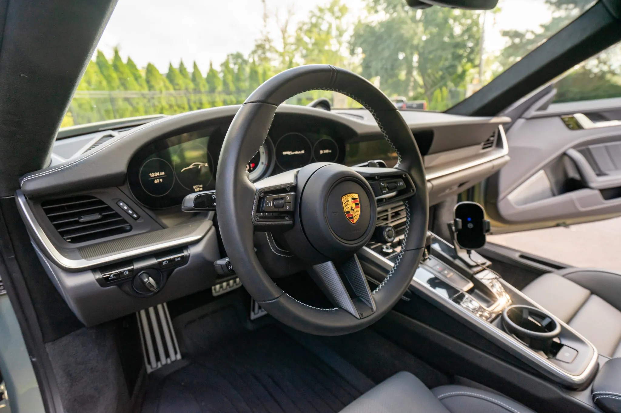 Load larger image of Urban Bamboo ChromaFlair 2021 Porsche 911 Turbo S Coupe - Stuttcars Classified