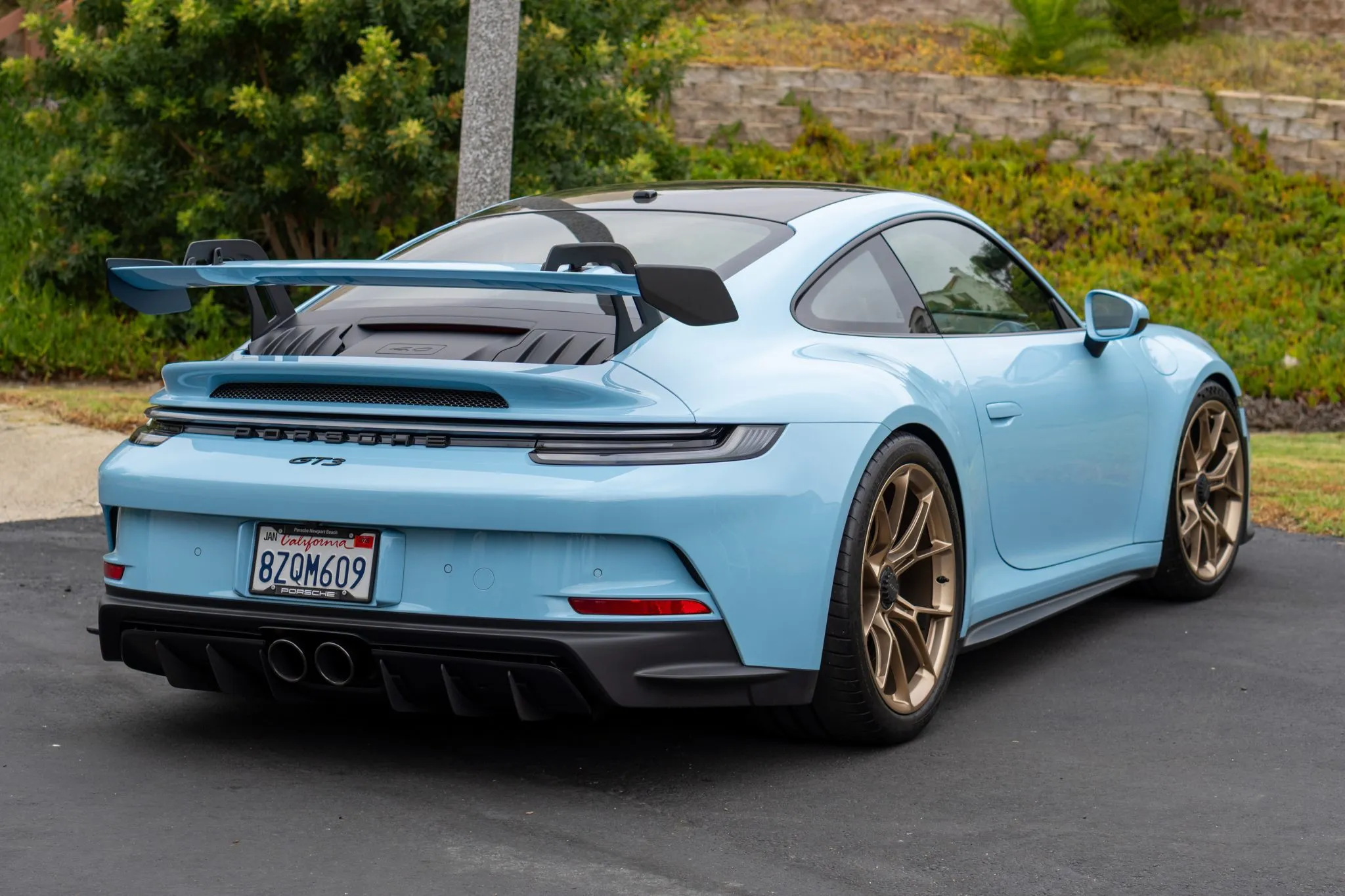 Load larger image of Gulf Blue 2022 Porsche 911 GT3 - Stuttcars Classified