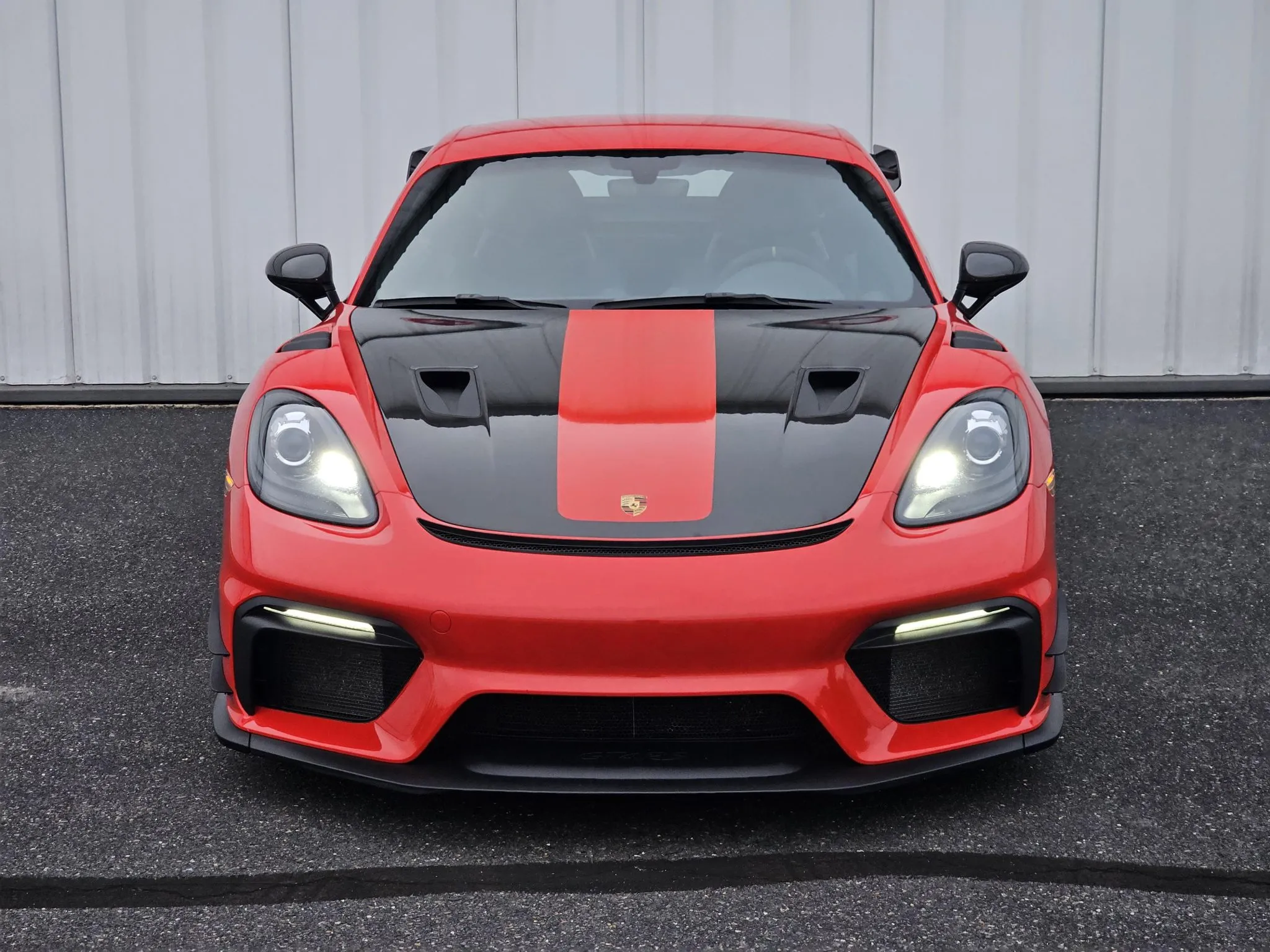 Load larger image of 2023 Porsche 718 Cayman GT4 RS Weissach Manthey Racing Package - Stuttcars Classified