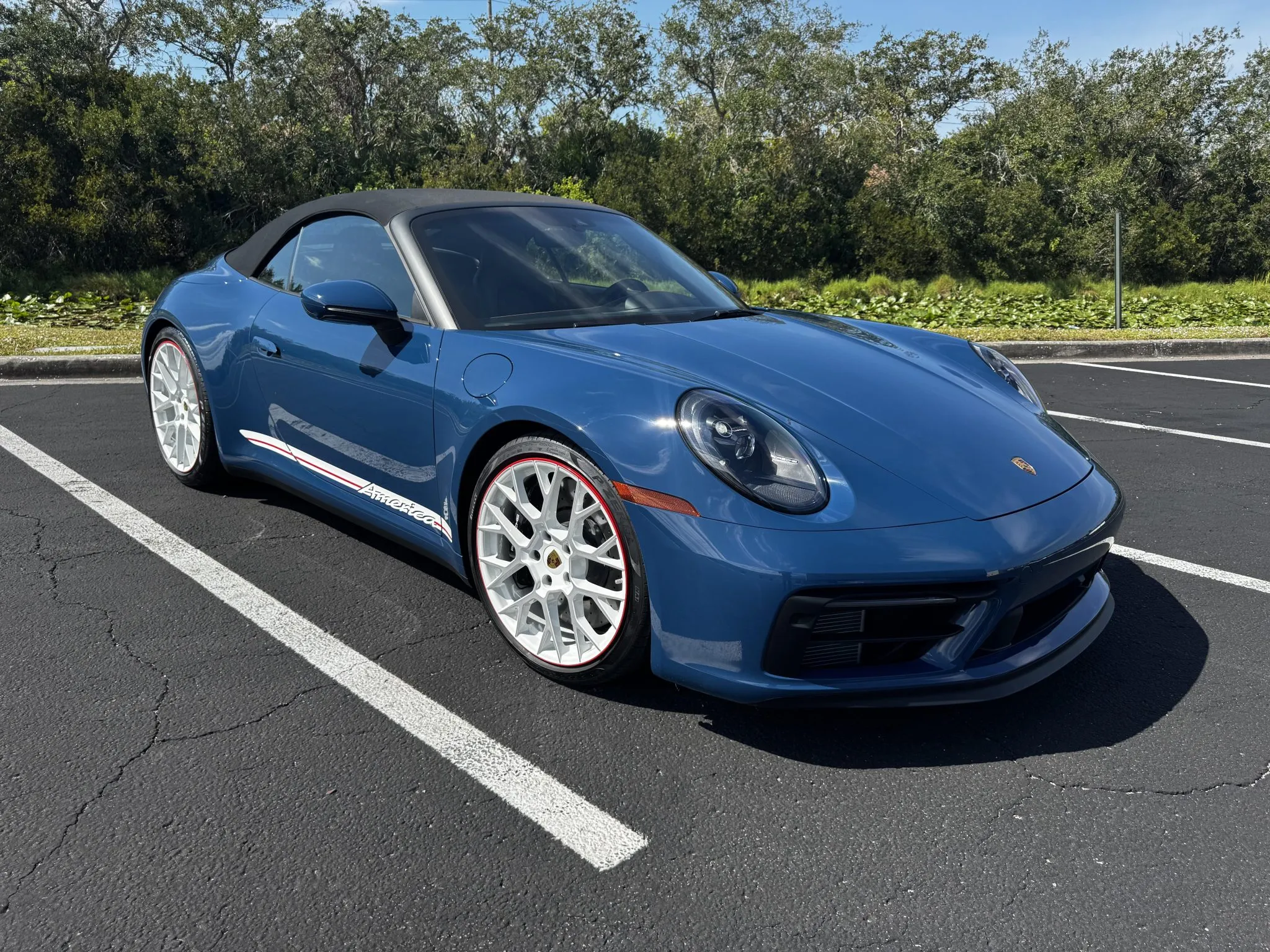 Load larger image of 2023 Porsche 911 Carrera GTS Cabriolet America Edition - Stuttcars Classified