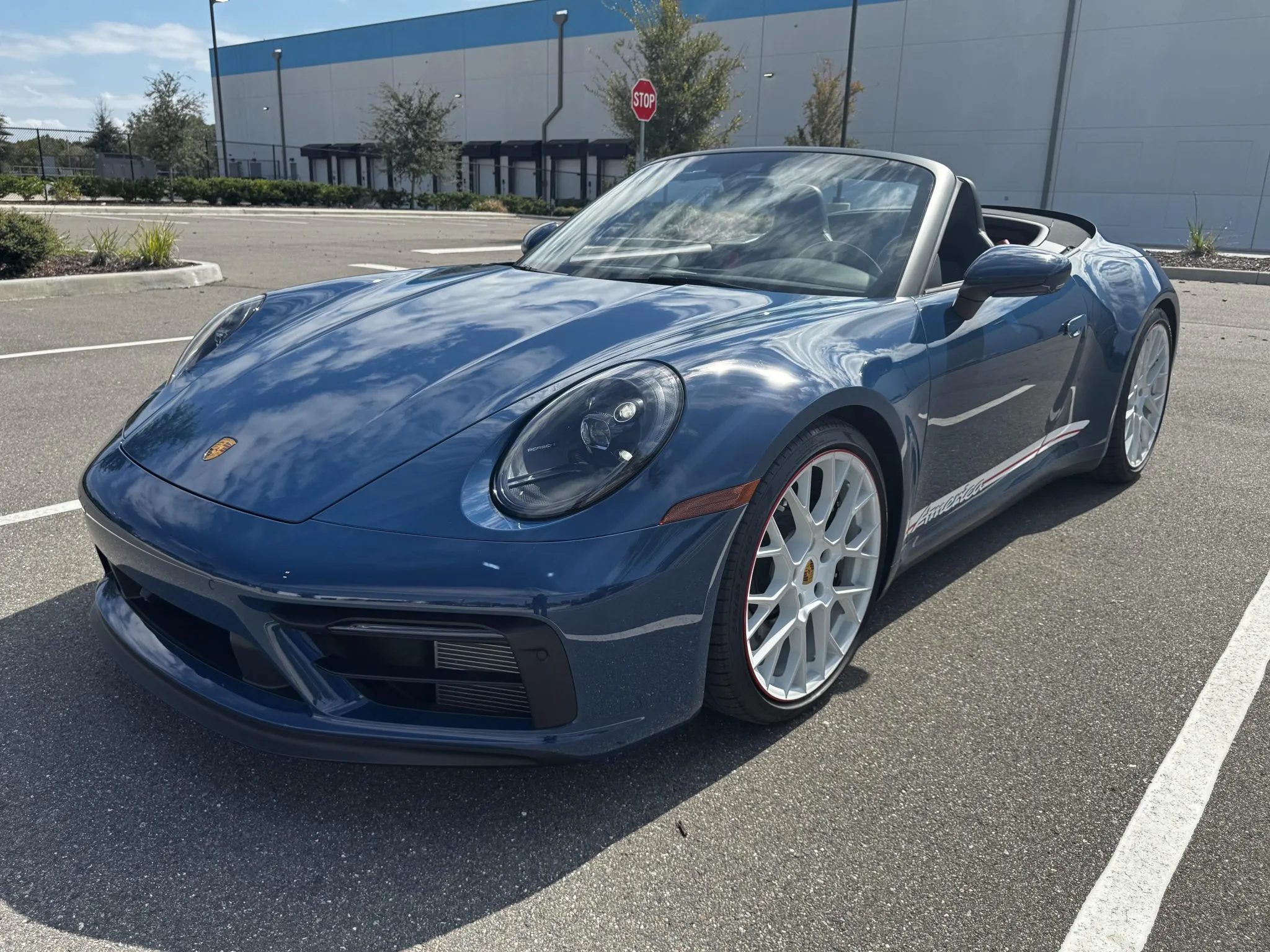 Load larger image of 2023 Porsche 911 Carrera GTS Cabriolet America Edition - Stuttcars Classified