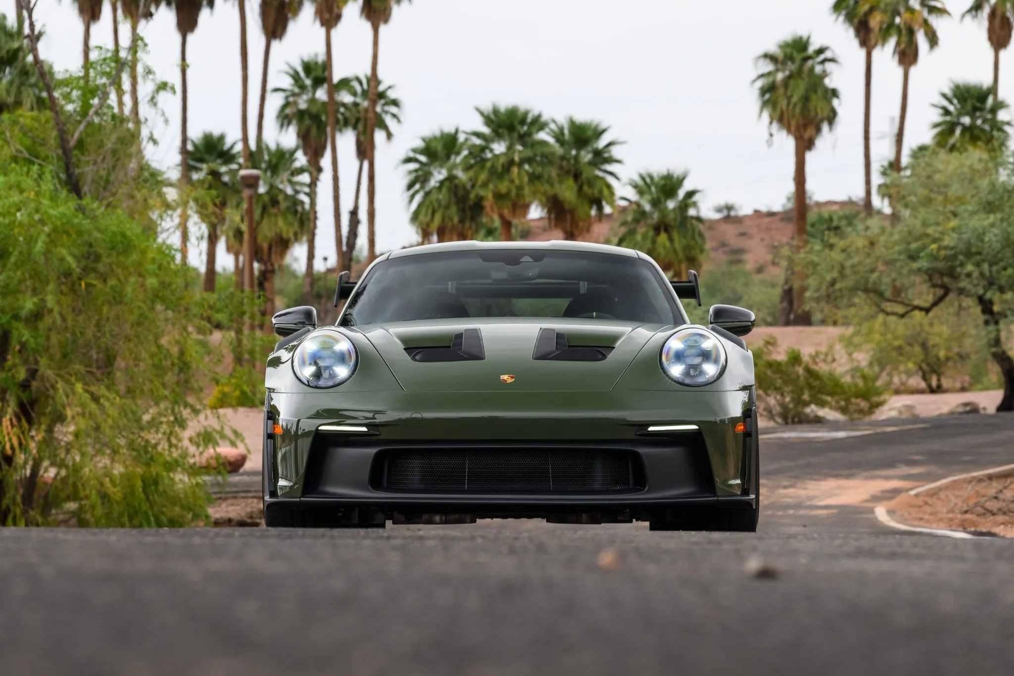 Load larger image of Nato Olive 2024 Porsche 911 GT3 RS - Stuttcars Classified