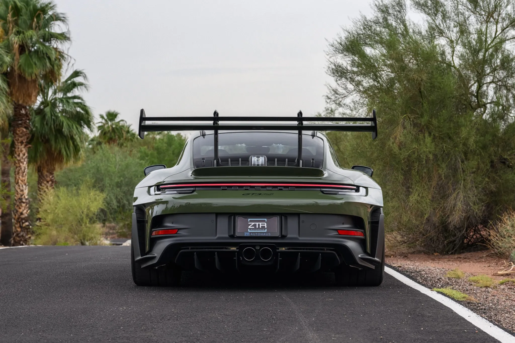 Load larger image of Nato Olive 2024 Porsche 911 GT3 RS - Stuttcars Classified