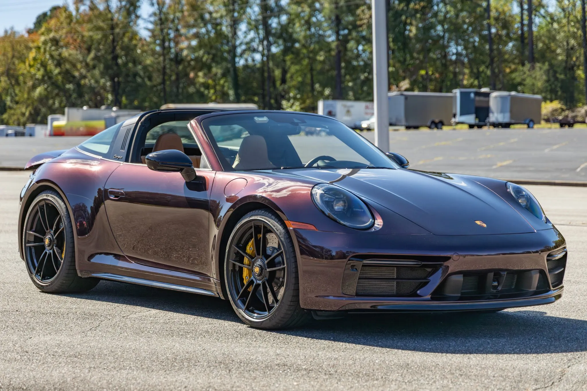 Load larger image of Amethyst Metallic 2024 Porsche 911 Targa 4 GTS - Stuttcars Classified