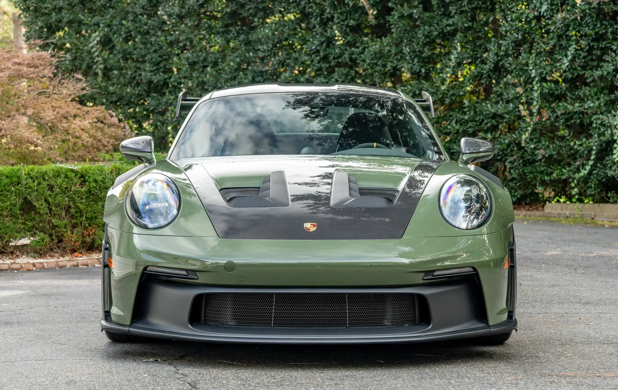Load larger image of PTS Nato Olive 2025 Porsche 992 GT3 RS Weissach - Stuttcars Classified